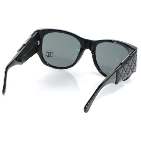 chanel sunglasses leather trim|Chanel sunglasses online shop.